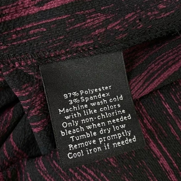 Rock Republic Purple Zipper Blouse - Picture 6 of 8